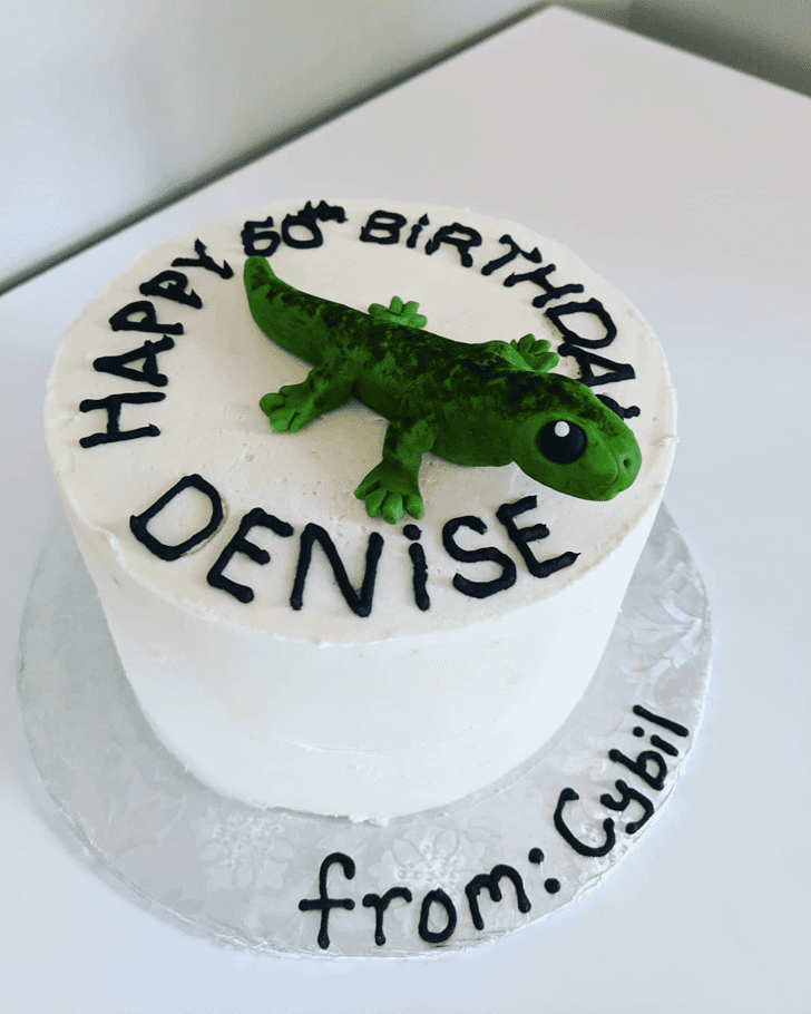 Magnificent Lizard Cake