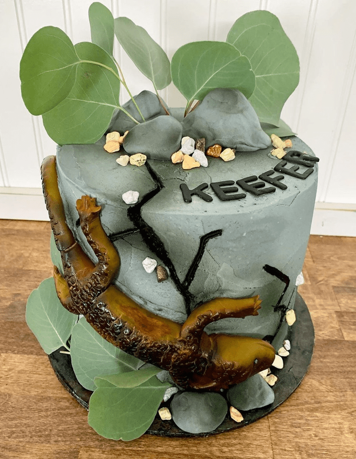 Marvelous Lizard Cake