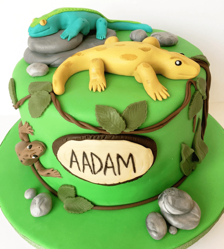 Ravishing Lizard Cake