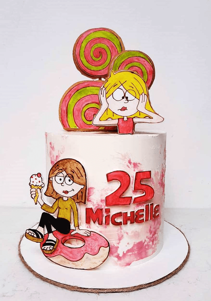 Delightful Lizzie McGuire Cake