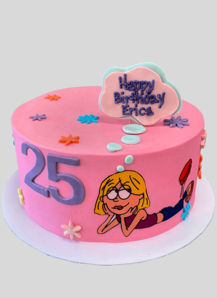 Beauteous Lizzie McGuire Cake