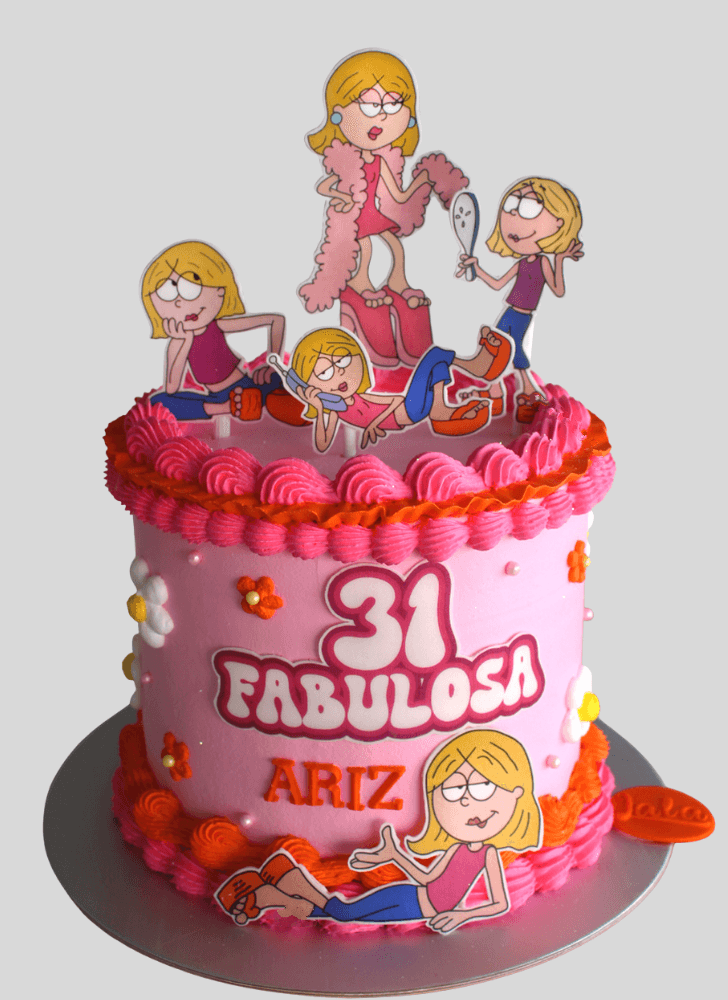 Lovely Lizzie McGuire Cake Design