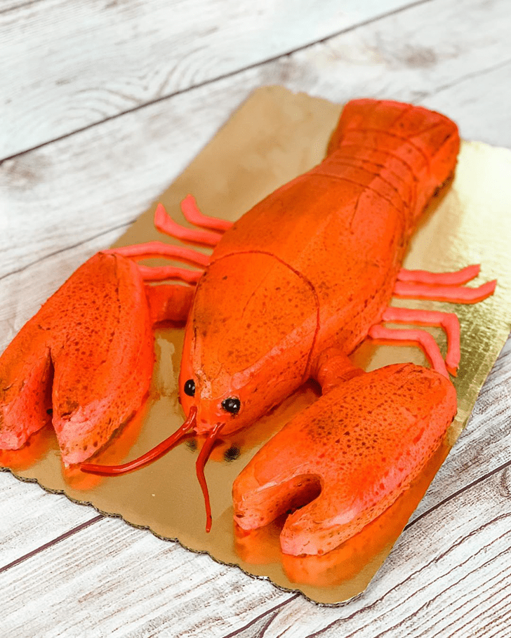 Lovely Lobster Cake Design