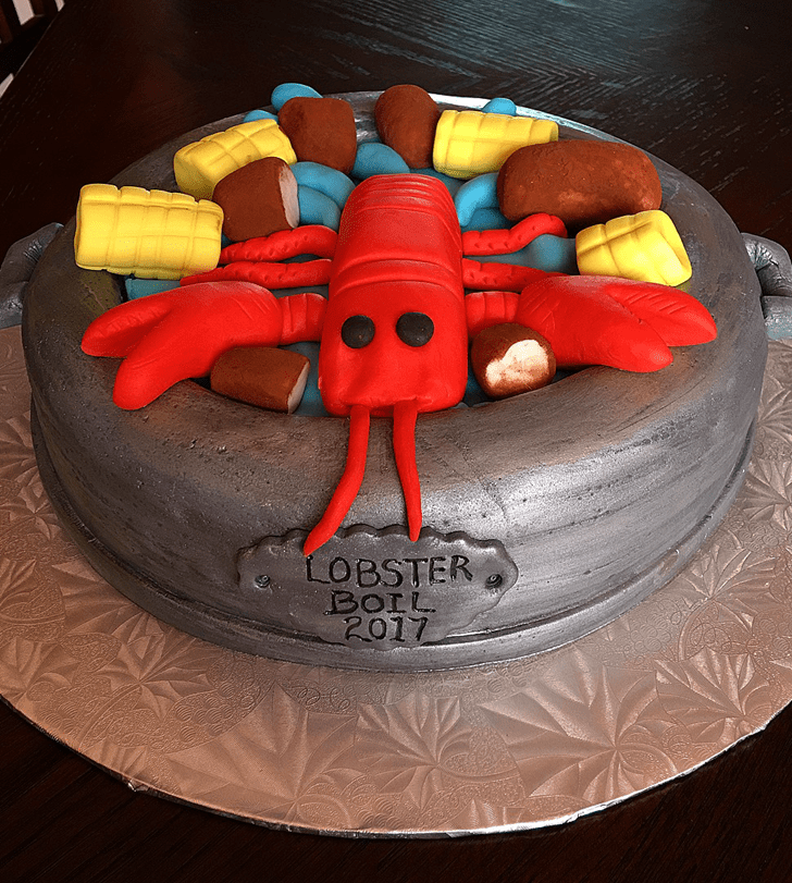 Pretty Lobster Cake