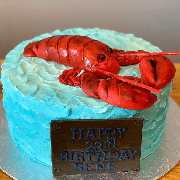 Refined Lobster Cake