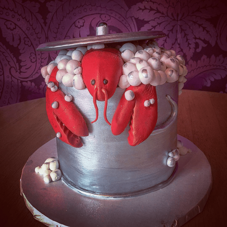 Shapely Lobster Cake