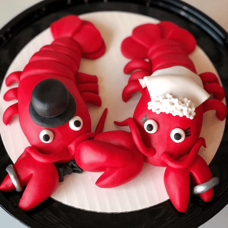 Wonderful Lobster Cake Design