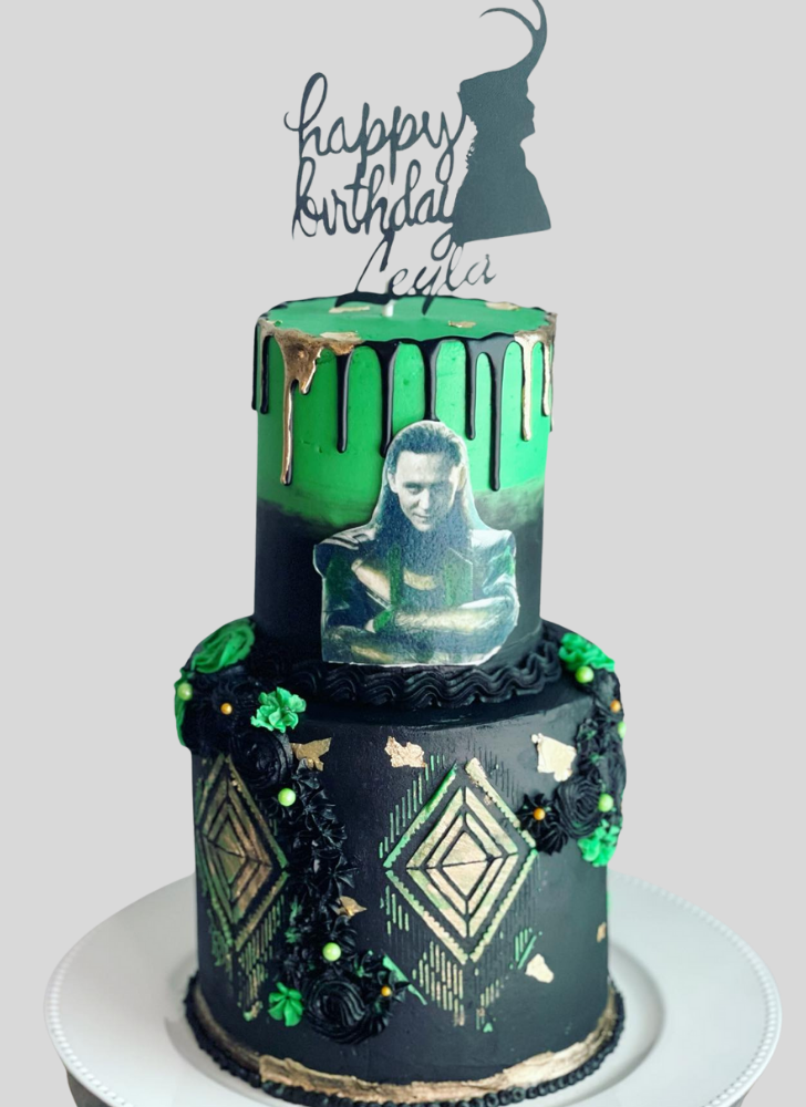 Cute Loki Cake