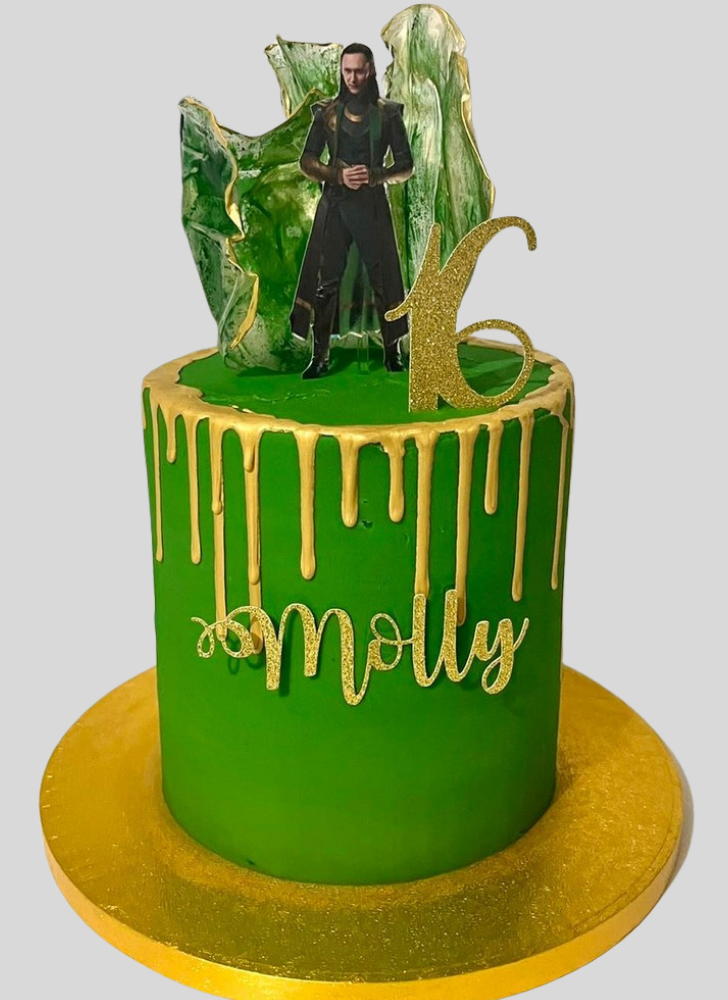 Delightful Loki Cake