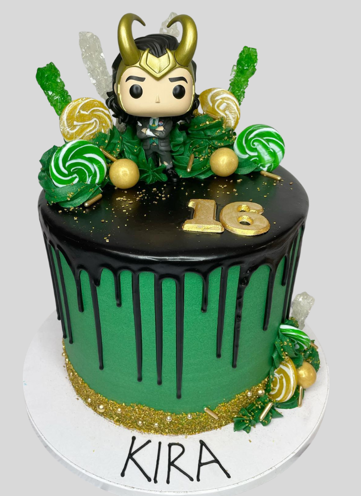 Elegant Loki Cake