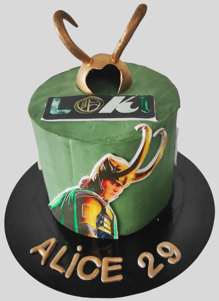 Graceful Loki Cake