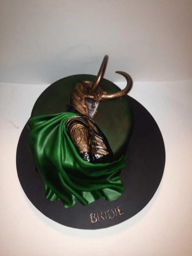Admirable Loki Cake Design