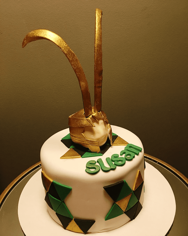 Alluring Loki Cake