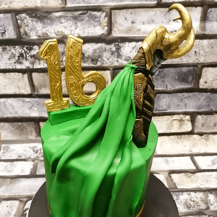 Beauteous Loki Cake