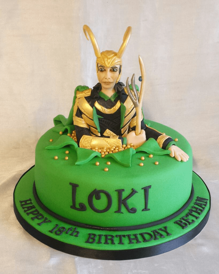 Bewitching Loki Cake