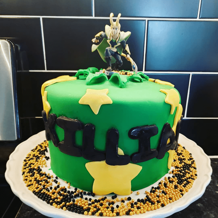 Captivating Loki Cake