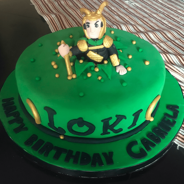 Delightful Loki Cake