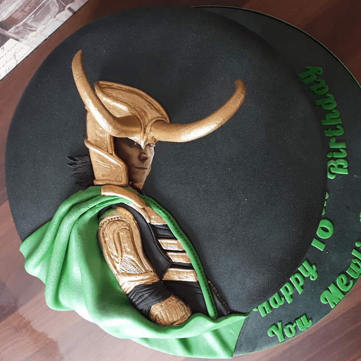 Graceful Loki Cake