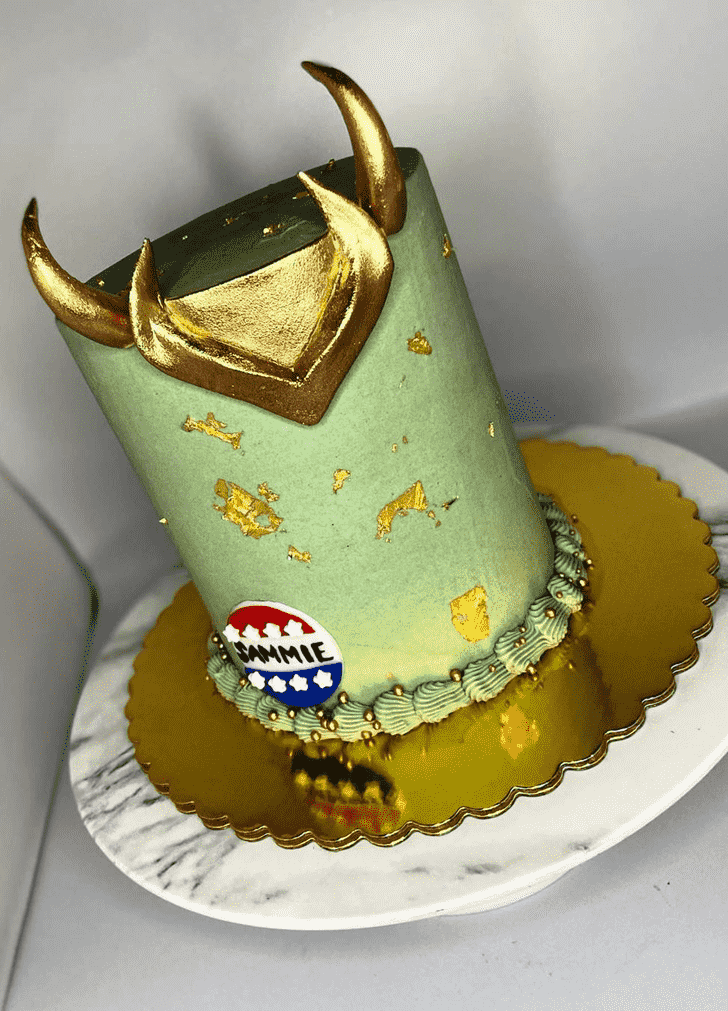 Magnificent Loki Cake