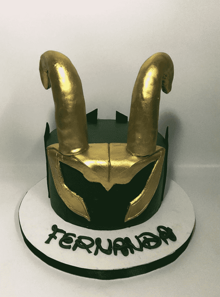 Marvelous Loki Cake
