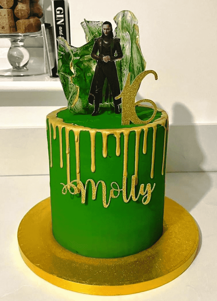 Pleasing Loki Cake