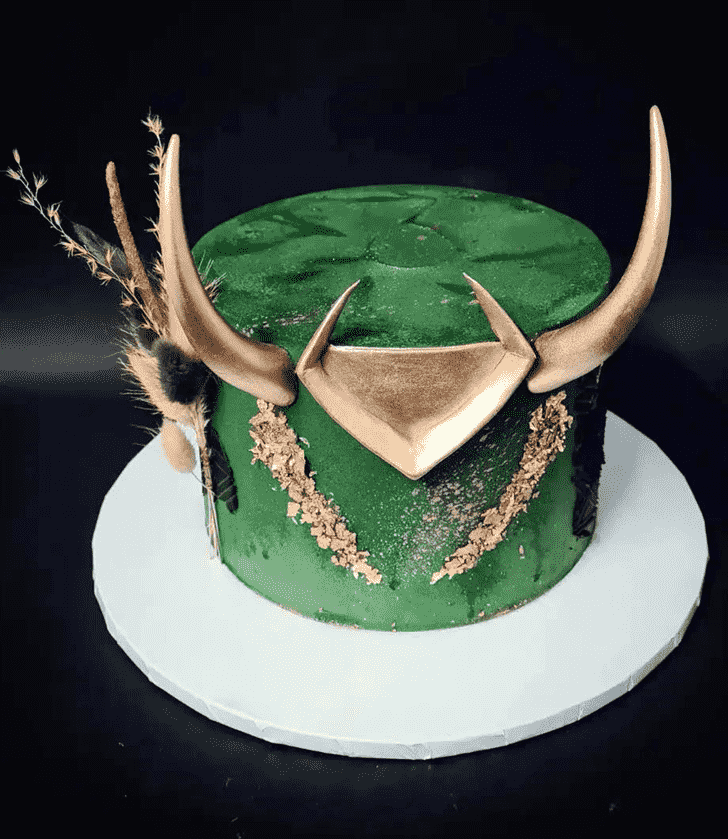 Wonderful Loki Cake Design