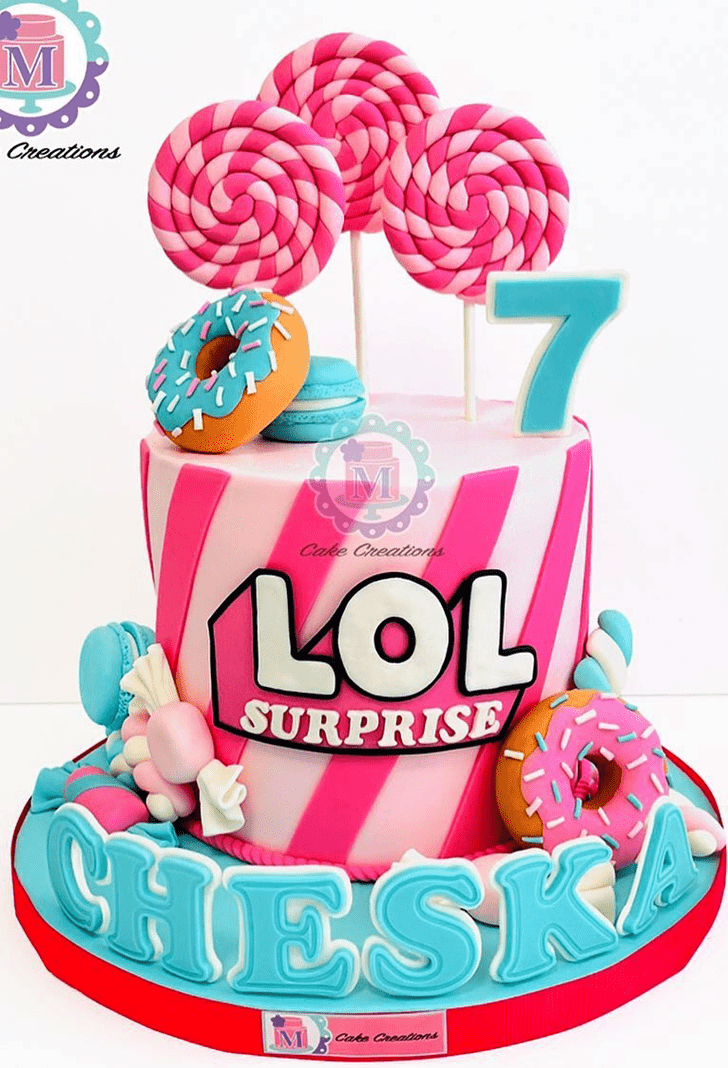 Exquisite Lol Surprise Doll Cake