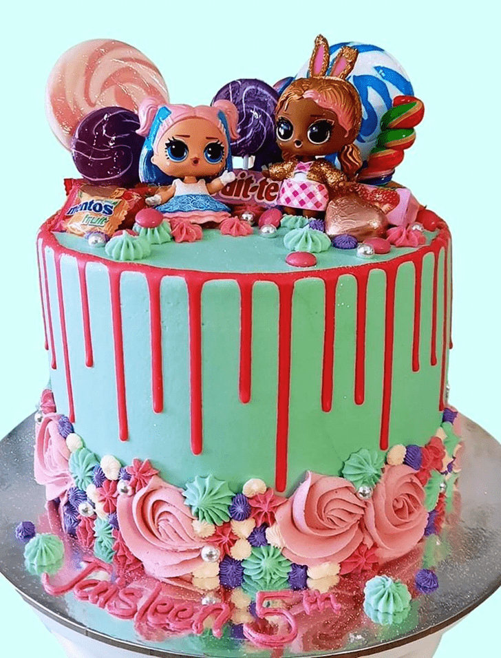 Graceful Lol Surprise Doll Cake