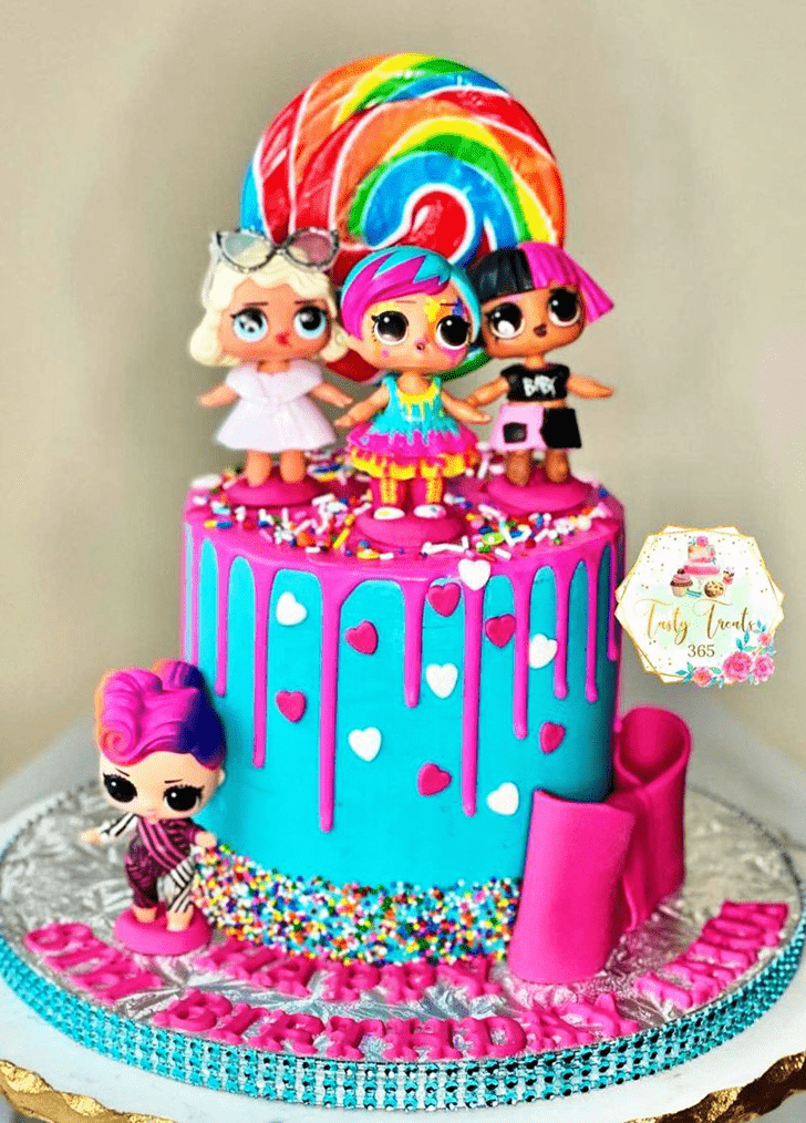 Magnificent Lol Surprise Doll Cake