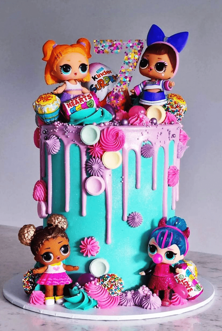 Marvelous Lol Surprise Doll Cake