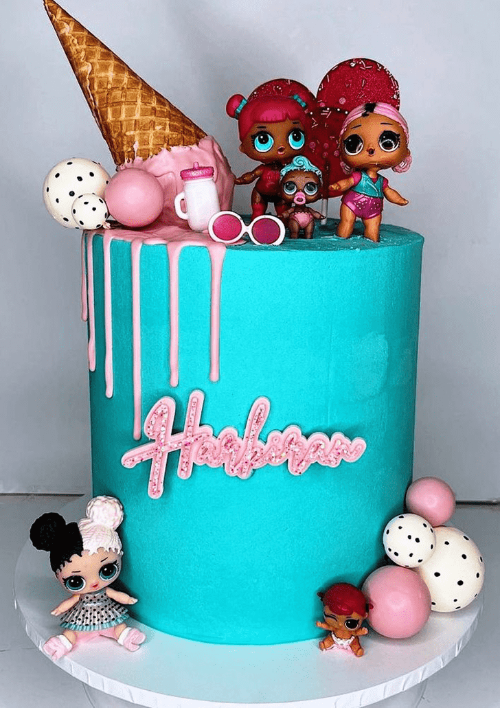 Pretty Lol Surprise Doll Cake