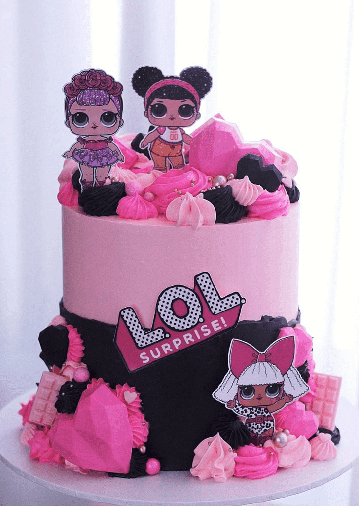 Radiant Lol Surprise Doll Cake