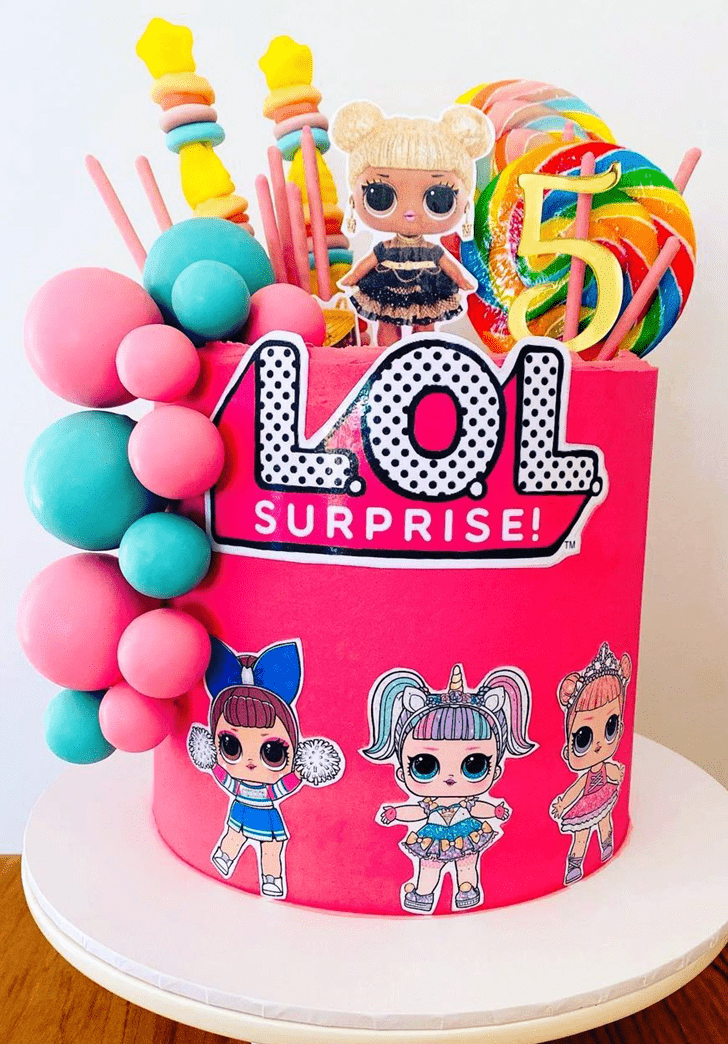 Refined Lol Surprise Doll Cake