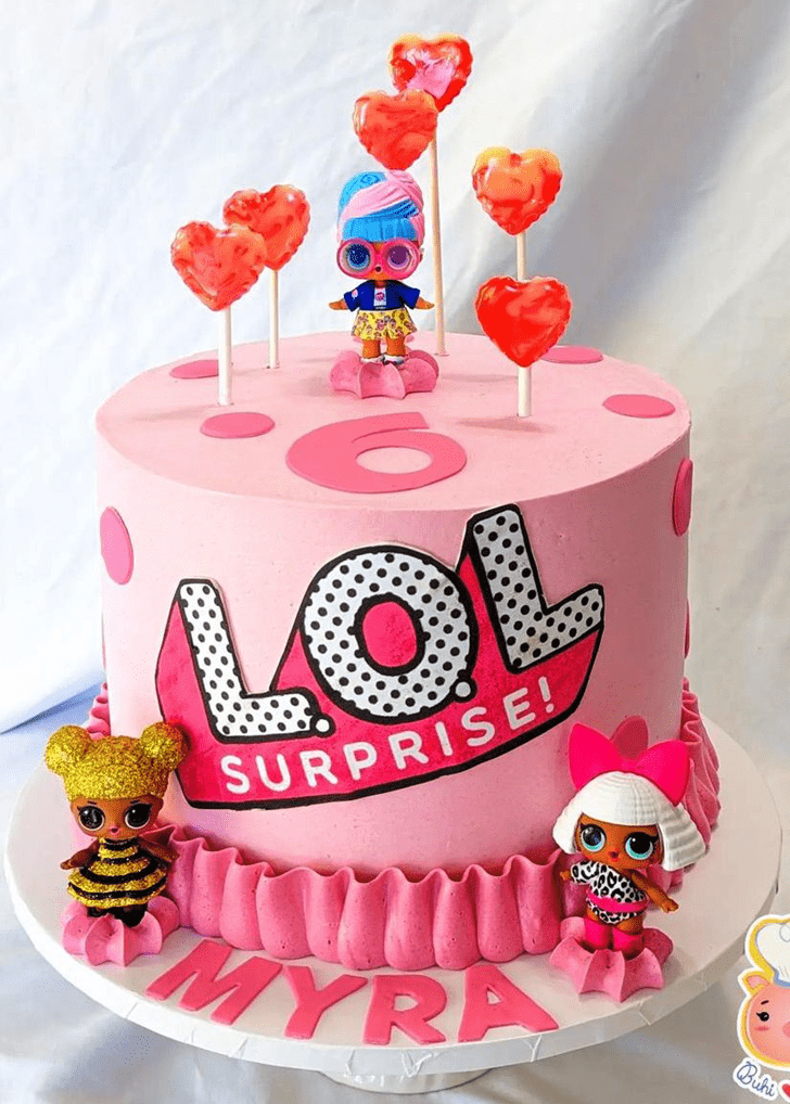 Superb Lol Surprise Doll Cake