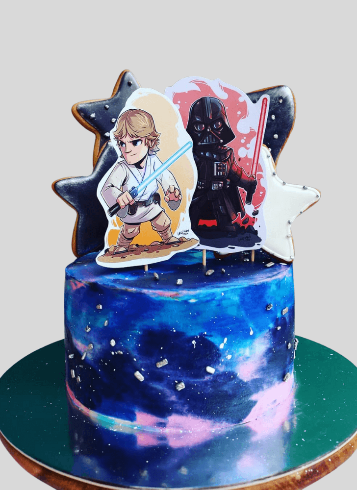 Comely Luke Skywalker Cake