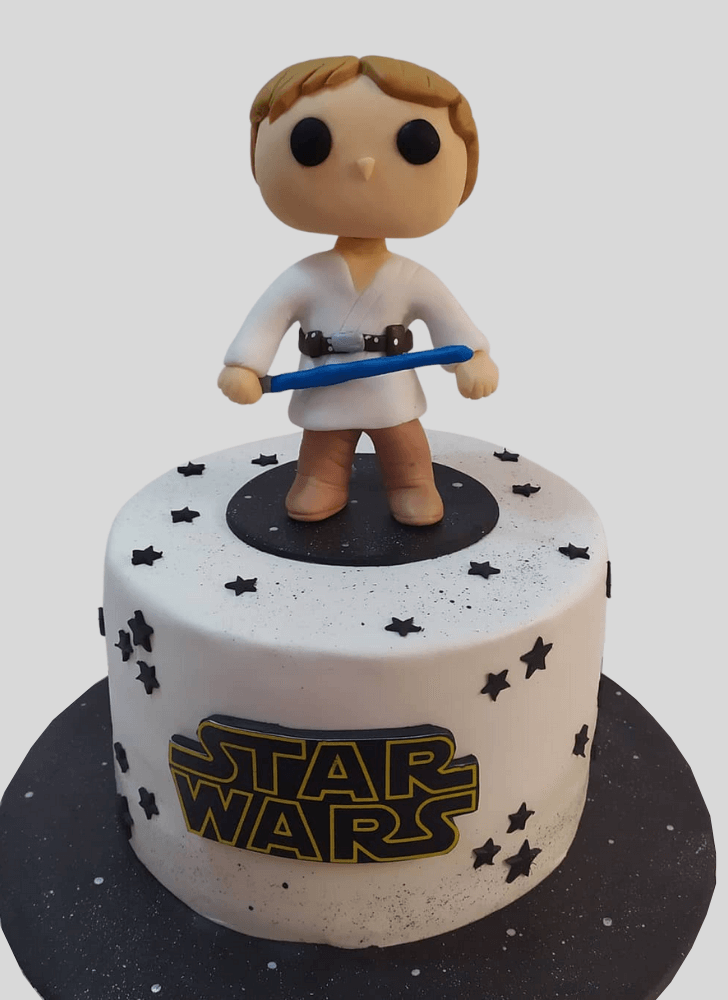 Dazzling Luke Skywalker Cake