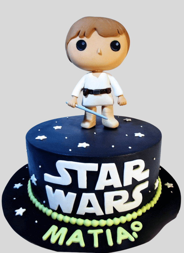 Enticing Luke Skywalker Cake