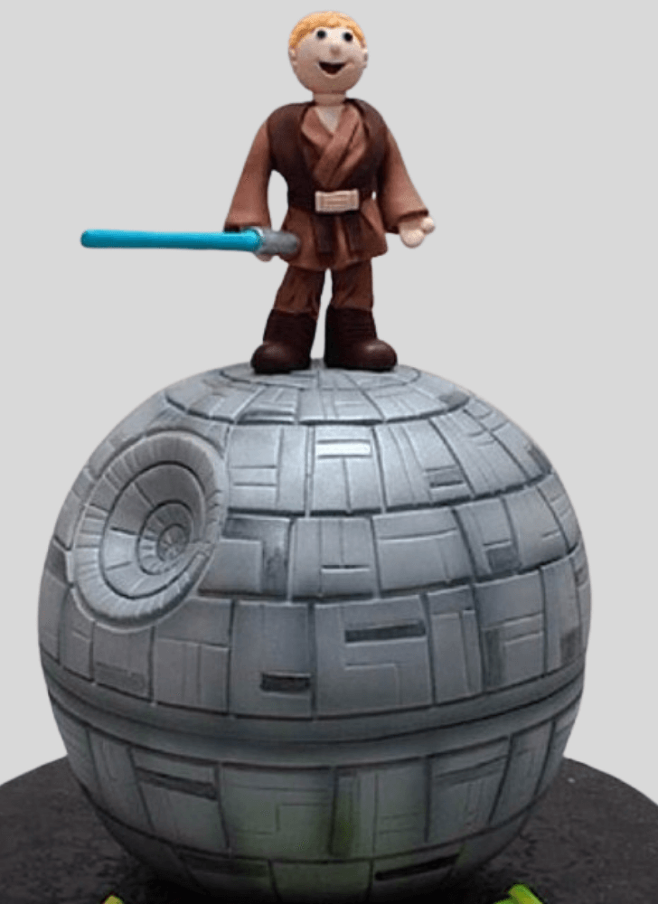 Radiant Luke Skywalker Cake