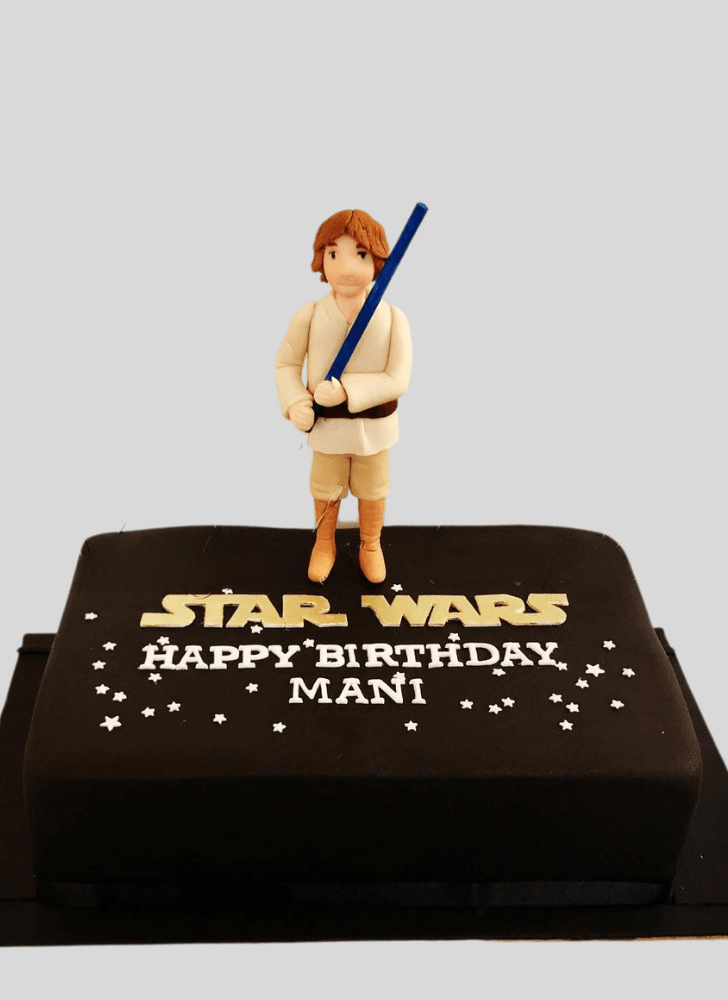 Slightly Luke Skywalker Cake