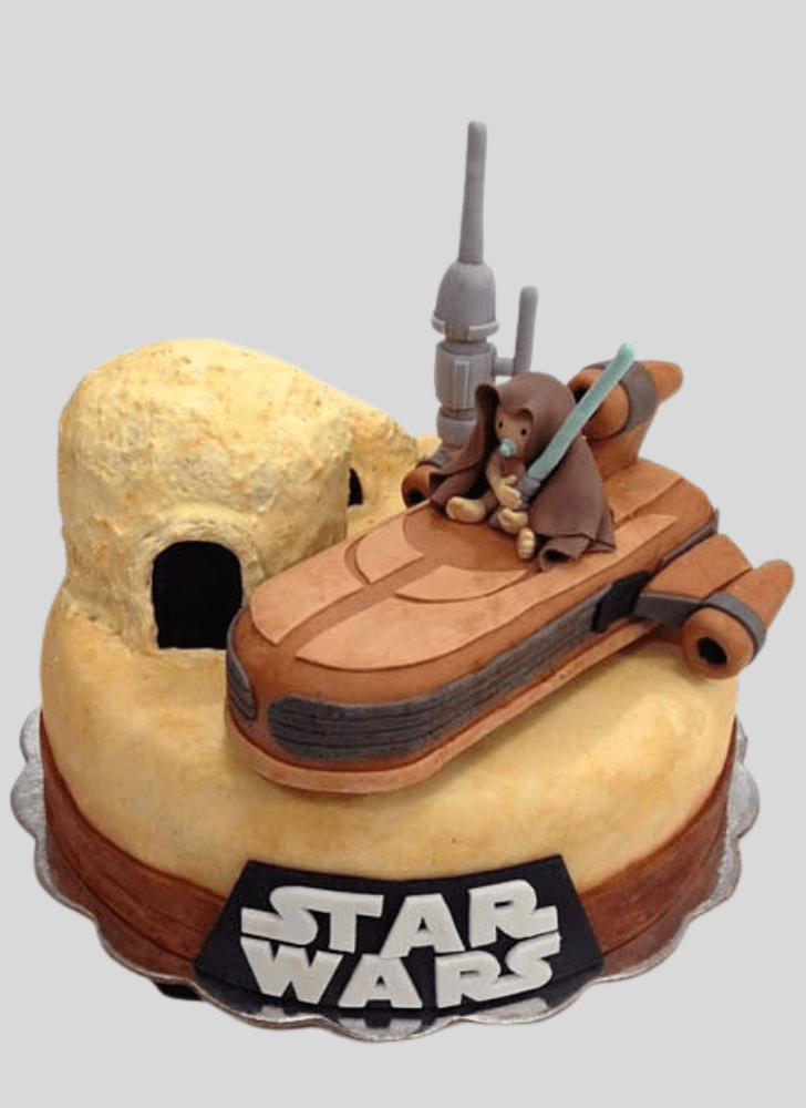 Splendid Luke Skywalker Cake