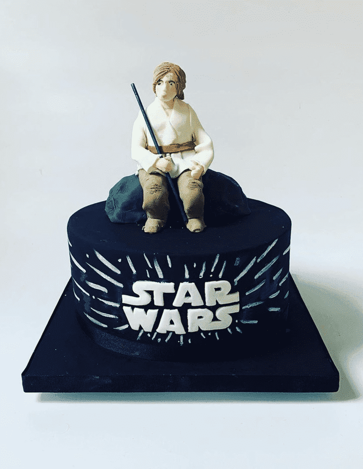 Alluring Luke Skywalker Cake
