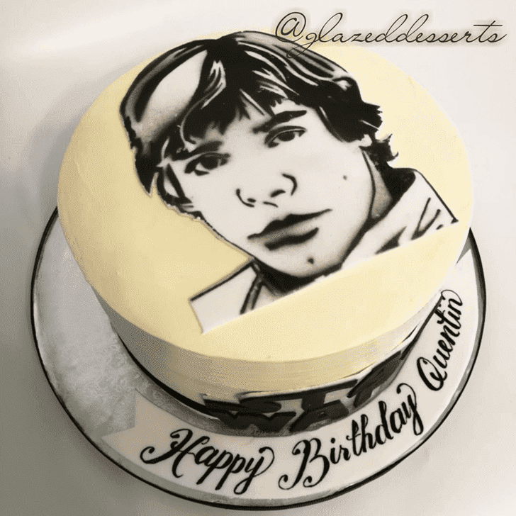 Delightful Luke Skywalker Cake