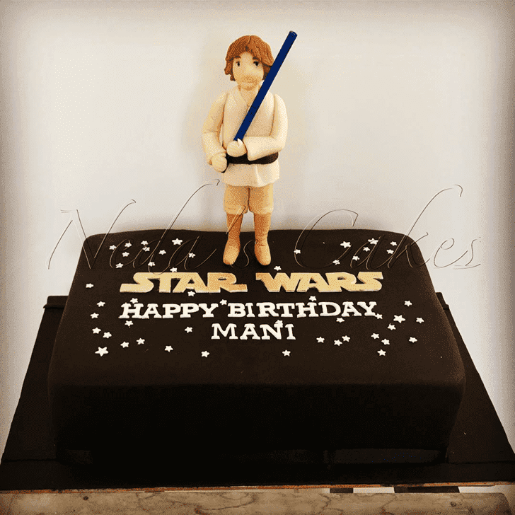 Fine Luke Skywalker Cake