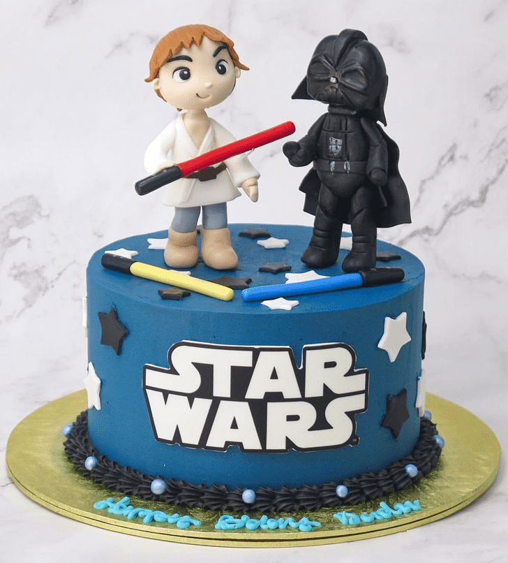 Ideal Luke Skywalker Cake