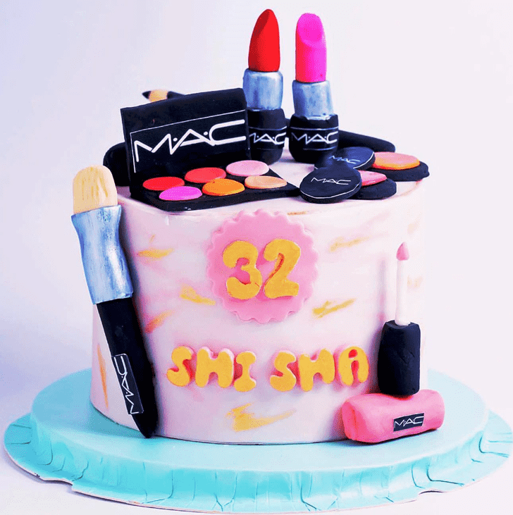 Beauteous MAC Makeup Cake