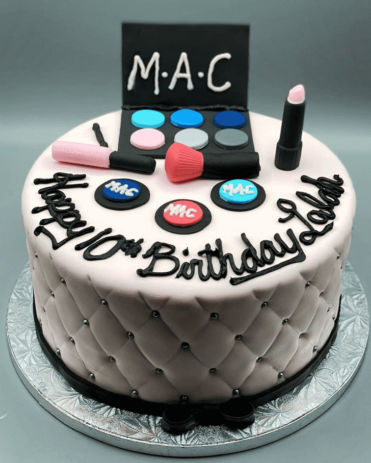 Delightful MAC Makeup Cake