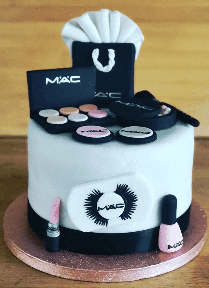 Magnetic MAC Makeup Cake