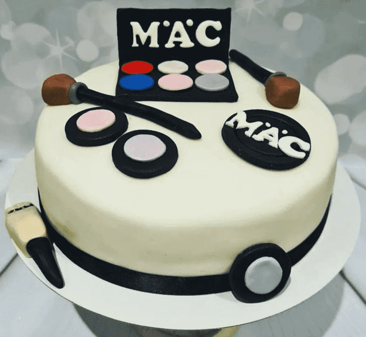 Radiant MAC Makeup Cake