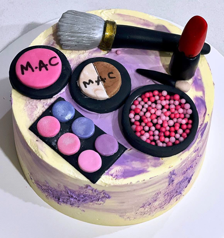 Resplendent MAC Makeup Cake