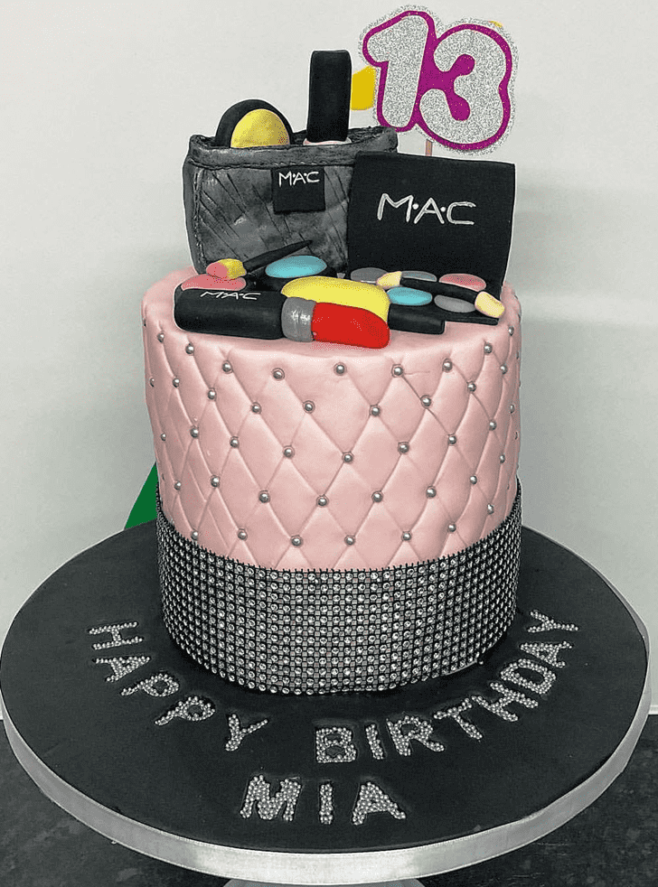 Slightly MAC Makeup Cake